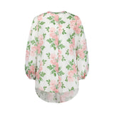 Caitlin Crisp CAITLIN CRISP Beach Shirt - Liberty Floral Pink Sz14