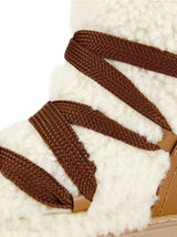 SEE BY CHLOÉ Charlee Shearling Ankle Boots Sz41
