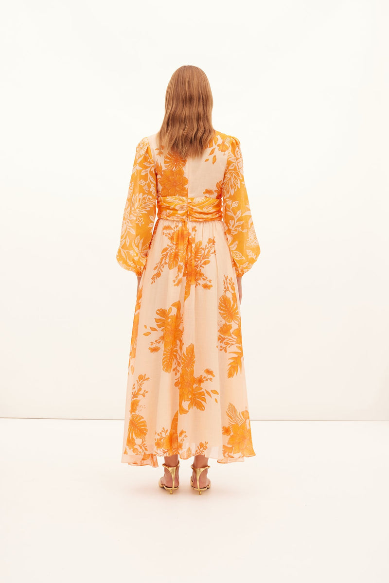 KATE FORD Hester Ruched Gown SZ1 NZ8