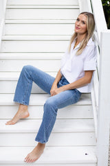 JULIA AMORY Antibes Shirt - White