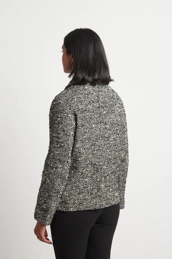 TWENTY SEVEN NAMES Motto Jacket - Black Boucle Sz12