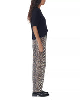 GANNI Leopard Denim Stary Jeans - Sz27