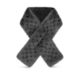 LOUIS VUITTON Monogram Reverse Fur Scarf