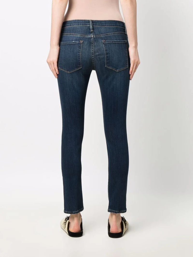 FRAME Le Garcon Mid Rise Slouchy Jeans, - Azure Sz29