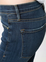 FRAME Le Garcon Mid Rise Slouchy Jeans, - Azure Sz29
