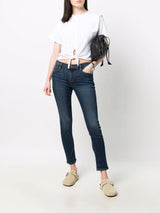 FRAME Le Garcon Mid Rise Slouchy Jeans, - Azure Sz29