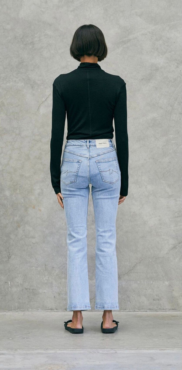 MAGGIE MARILYN Somewhere Slim Fit Jeans - Blue Sz12