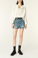 BA&SH Hira Blouse - White Sz3 NZ Large