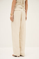 BA&SH Peanut Pant - Beige Sz36 NZ8