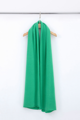 ALEGER N.51 Cashmere Blend Blanket Wrap - Kelly Green
