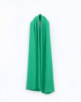 ALEGER N.51 Cashmere Blend Blanket Wrap - Kelly Green