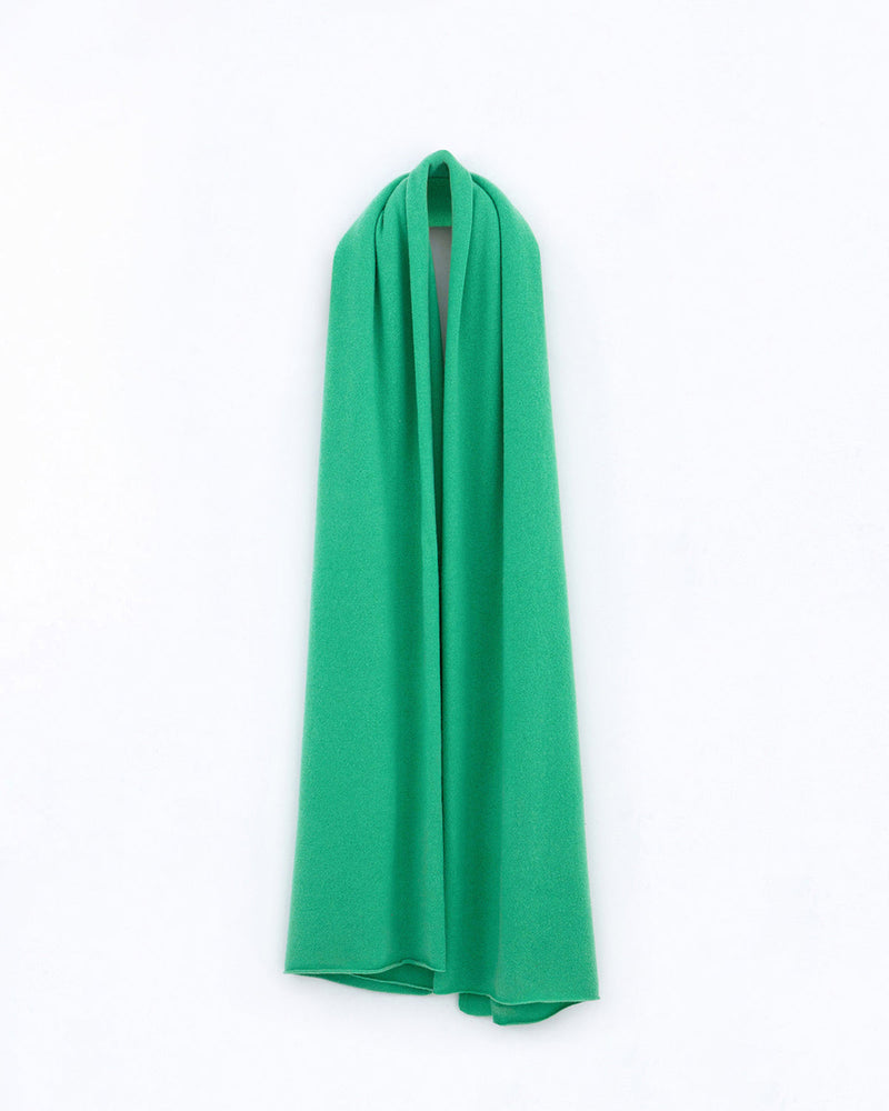 ALEGER N.51 Cashmere Blend Blanket Wrap - Kelly Green