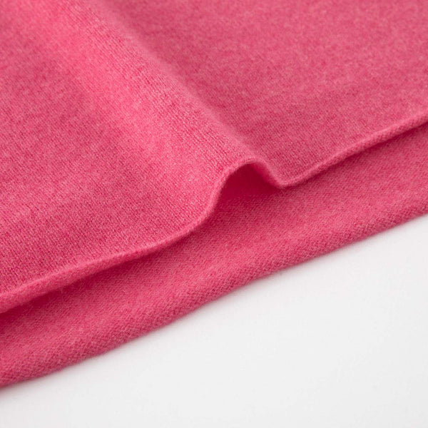 ALEGER N.51 Cashmere Blend Blanket Wrap - Flash Pink