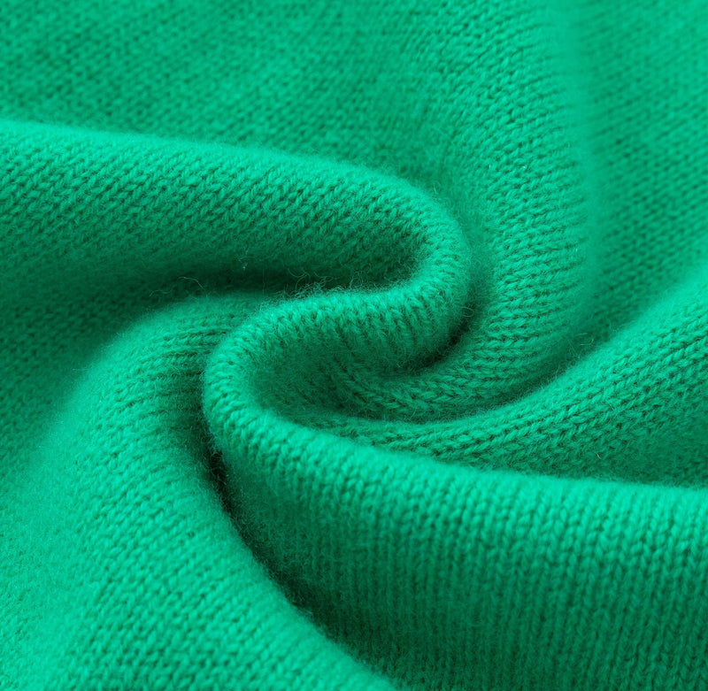 ALEGER N.99 Cashmere Blend Hi-Low Oversize Cardigan - Kelly Green SzL