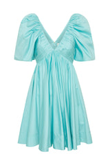 AJE Gabrielle Plunge Mini Dress - Spearmint Sz6