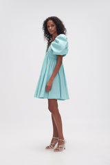 AJE Gabrielle Plunge Mini Dress - Spearmint Sz6