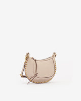 ISABEL MARANT Oskan Moon Studded  Bag - Natural