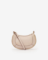 ISABEL MARANT Oskan Moon Studded  Bag - Natural
