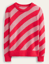 BODEN Red Stripe Jumper SzXL
