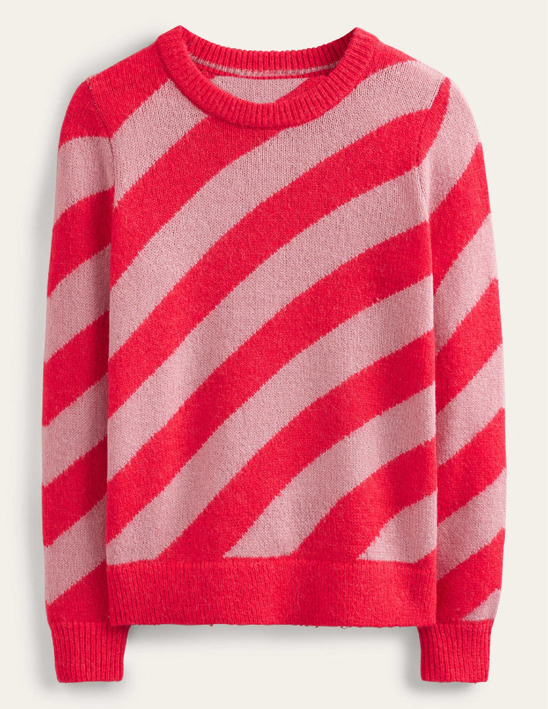 BODEN Red Stripe Jumper SzXL