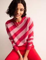 BODEN Red Stripe Jumper SzXL
