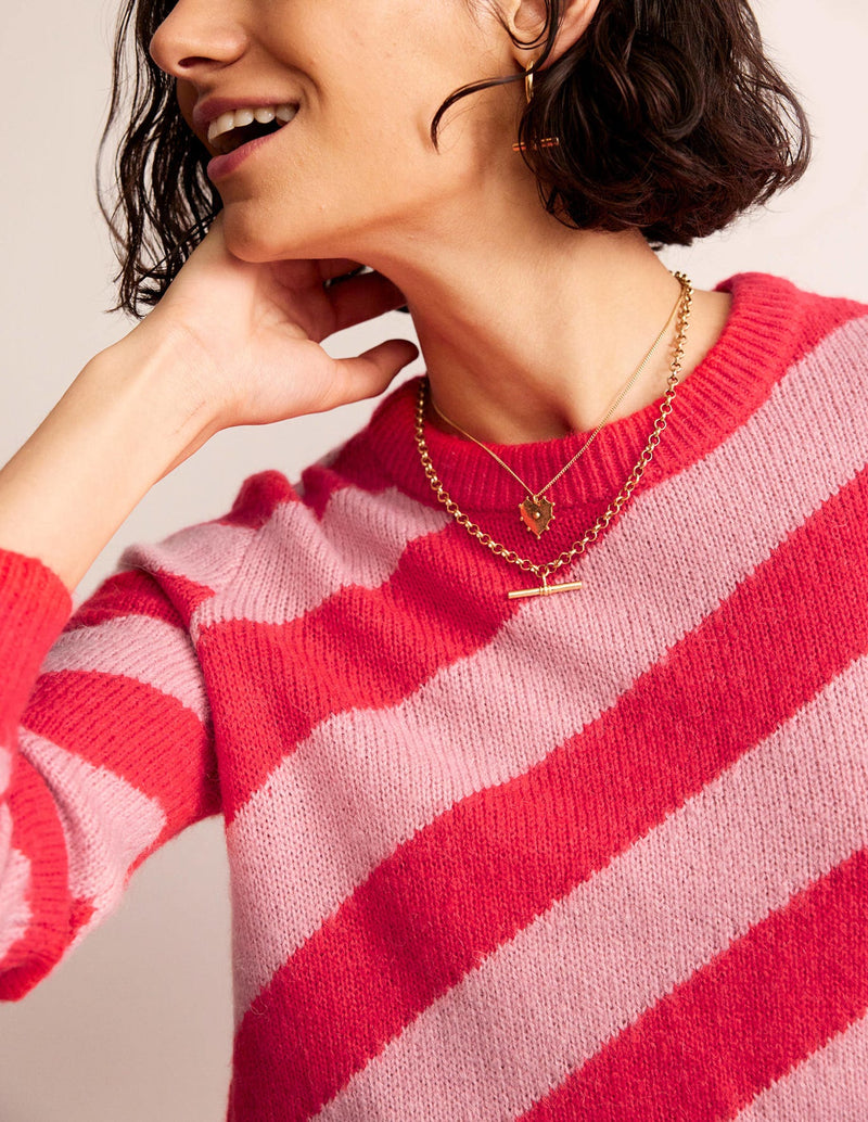 BODEN Red Stripe Jumper SzXL