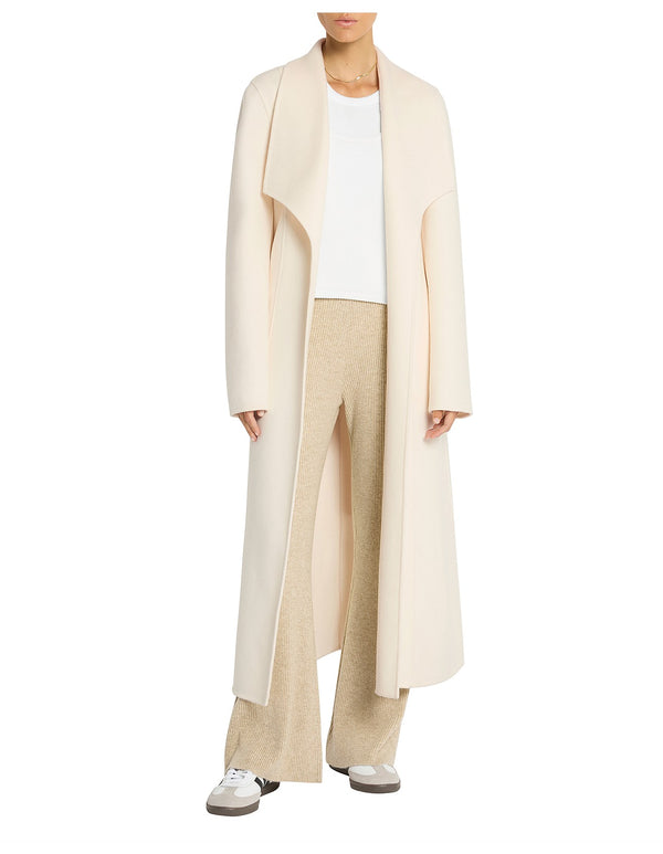 SASS & BIDE Thousand Miles Coat - Winter White SzM