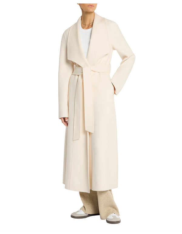 SASS & BIDE Thousand Miles Coat - Winter White SzM