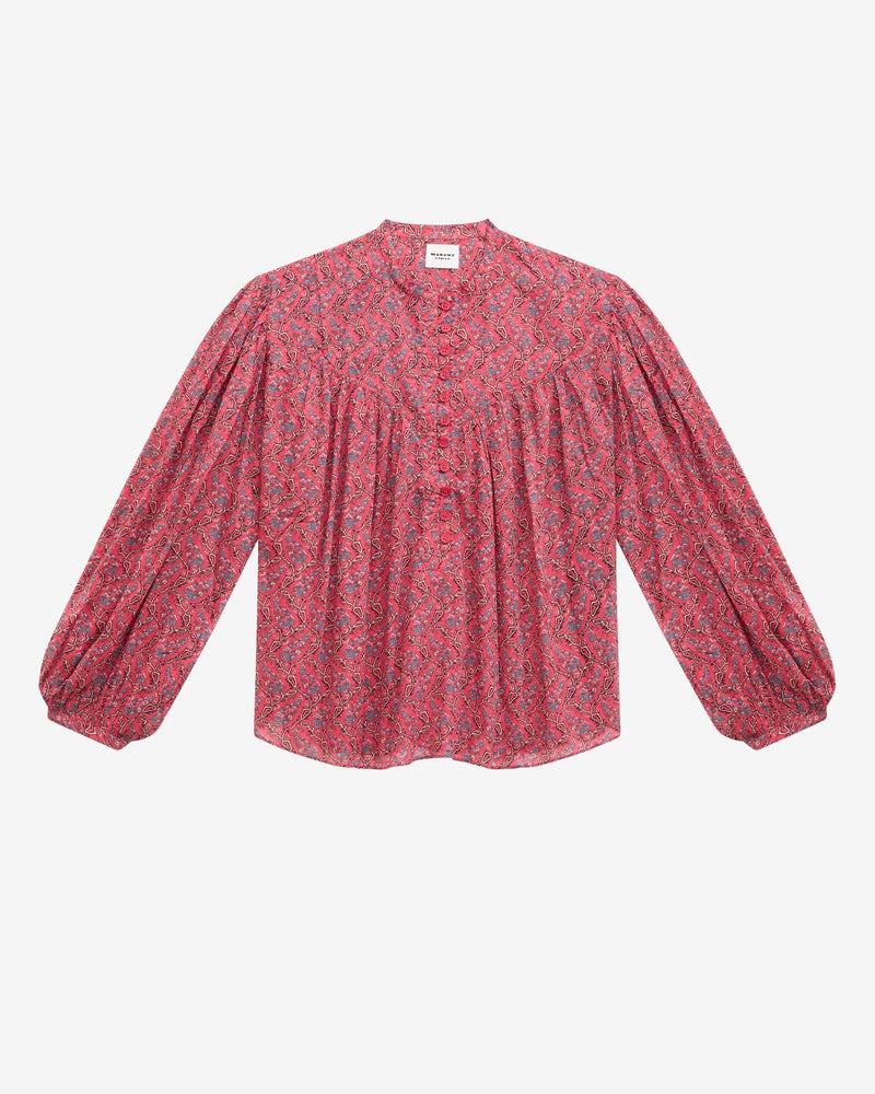 MARANT ETOILE Salika Blouse - Cranberry Sz38 NZM