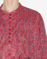 MARANT ETOILE Salika Blouse - Cranberry Sz38 NZM