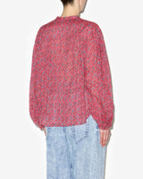 MARANT ETOILE Salika Blouse - Cranberry Sz38 NZM