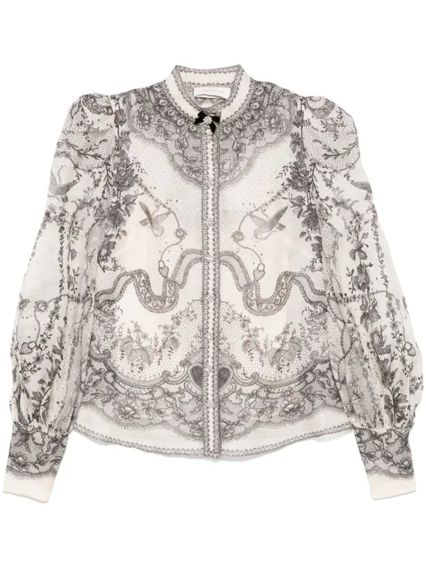 ZIMMERMANN Crush Shirt - Sz3 NZL