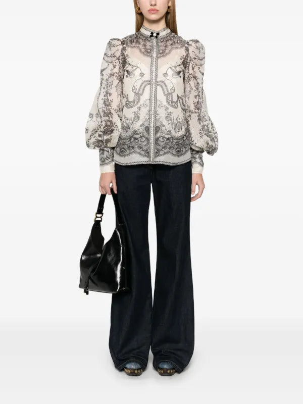ZIMMERMANN Crush Shirt - Sz3 NZL