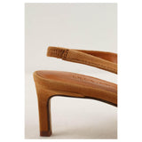 ULLA JOHNSON Antonia Suede Slingback - Sierra EU40