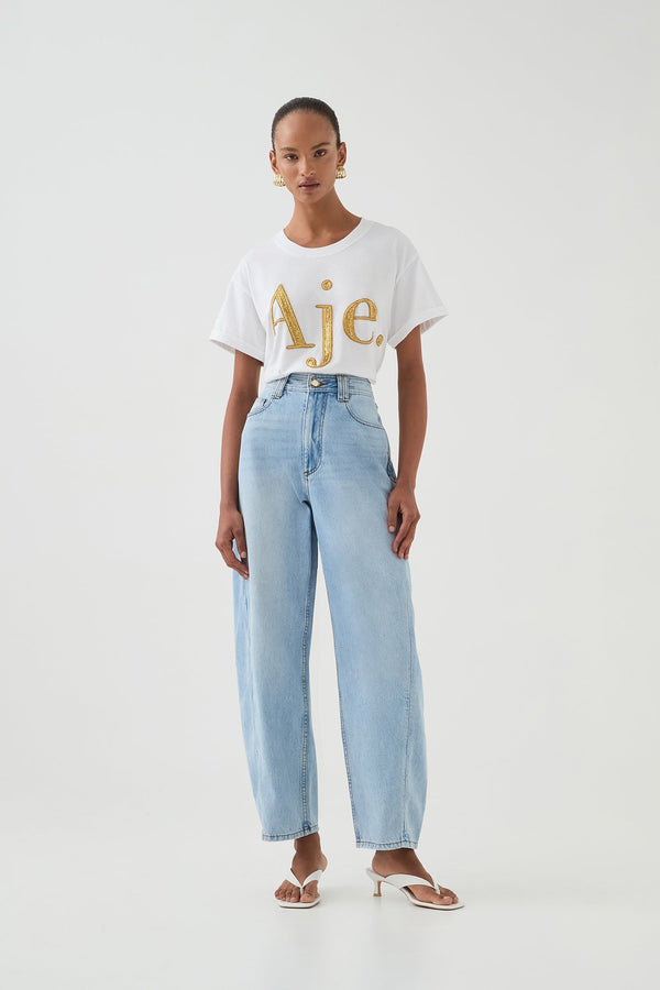 AJE Logo Tee - Gold