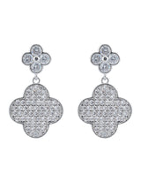 BEAUTIFUL EARTH Clover Drop Earrings