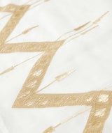 GREEK ARCHAIC KORI Embroidered Blouse - White