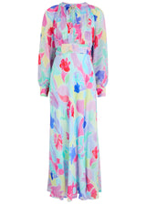 RIXO Aero Dress - Abstract Tulip Sz10