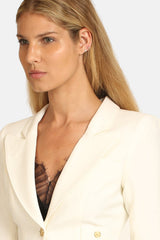 SMYTHE Duchess Blazer - Ivory US4 NZ8