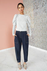 ULLA JOHNSON Fleet Pants - Midnight US4 NZ8