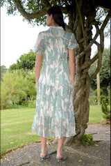 TRELISE COOPER Shirred You Missed Me Dress - Sz14