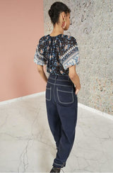 ULLA JOHNSON Fleet Pants - Midnight US4 NZ8