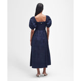 BARBOUR Macy Midi Dress - Navy Sz8