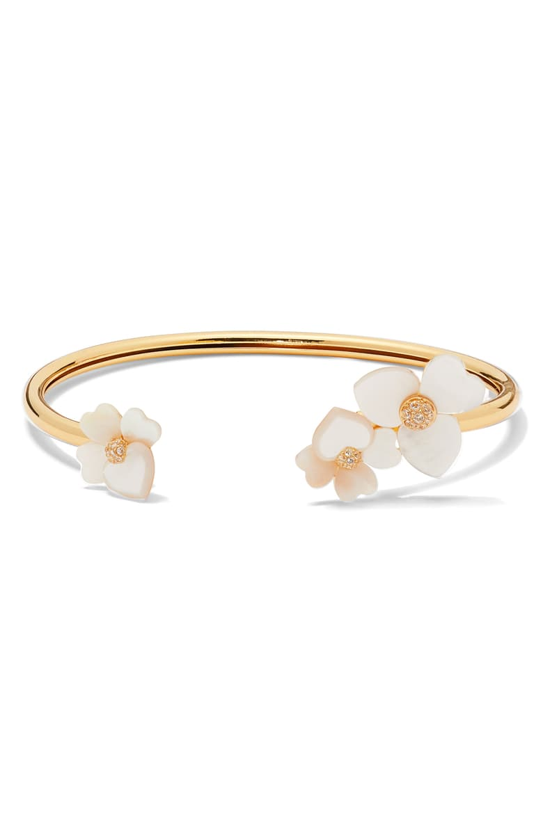 KATE SPADE Precious Pansy Flex Cuff