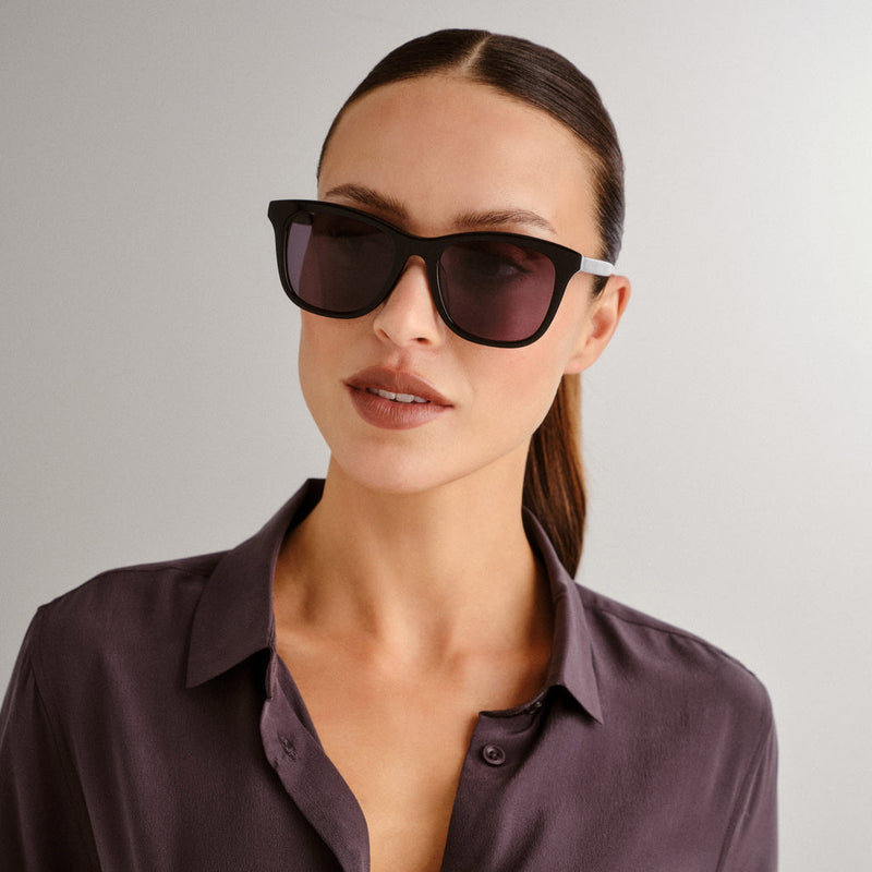 SAINT LAURENT SL 587 Sunglasses - Black