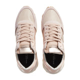PHILIPPE MODEL Tropez Haute Low Daim - Rose EU41