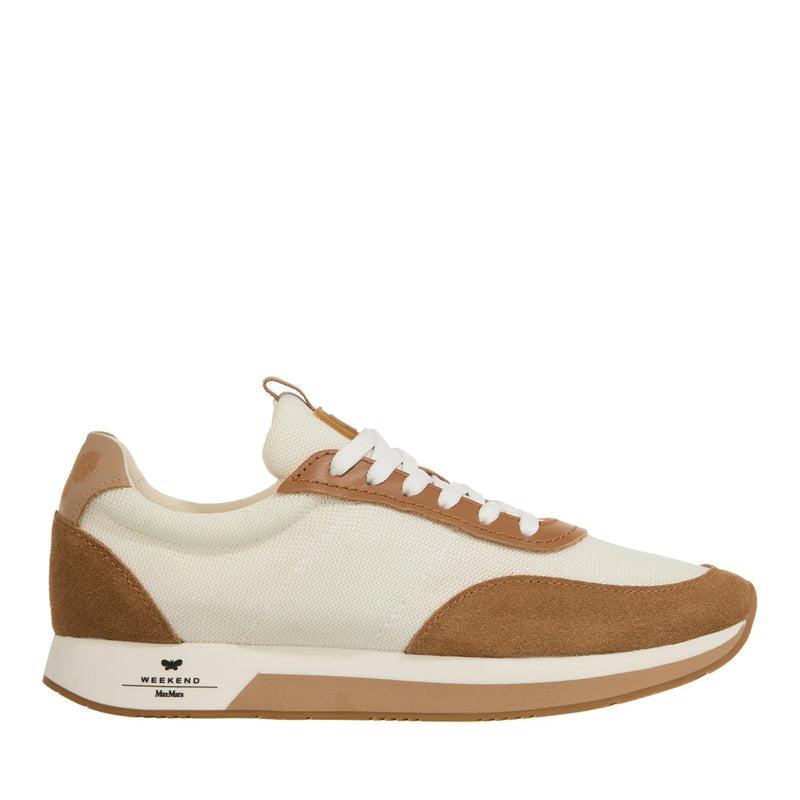 WEEKEND MAX MARA  Raro Sneakers - Off White & Camel U39