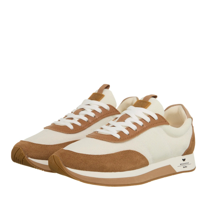 WEEKEND MAX MARA  Raro Sneakers - Off White & Camel U39