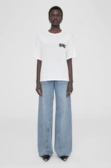 ANINE BING  Louis Tee Hollywood - Ivory SzL