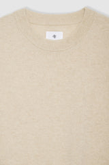 ANINE BING Ronan Cashmere Sweater Vest- Oat SzM